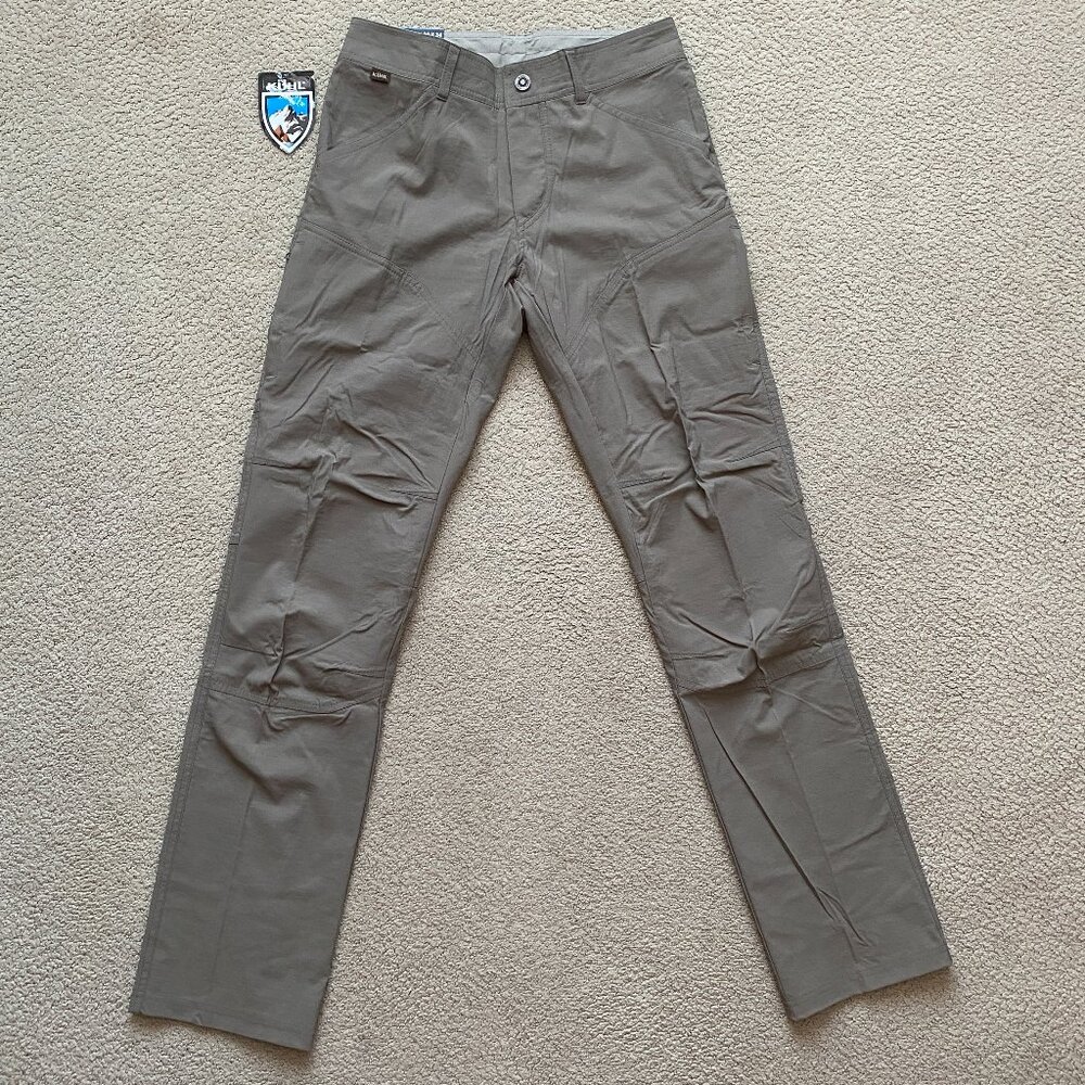 KUHL Renegade Pant 30x34 Klassik Fit Softshell Quick Dry Durable Khaki Beige NWT